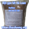 Bột gạo lứt rang ăn liền