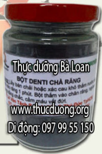 Bột dentie đen