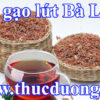 Nước trà gạo lứt rang