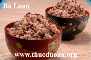 Sức khỏe từ gạo lứt muối mè