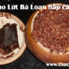 Niêu cơm gạo lứt đỏ Bà Loan
