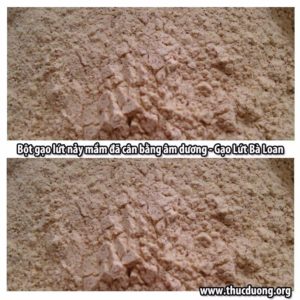 Bột gạo lứt rang rất tốt cho người bị xương khớp