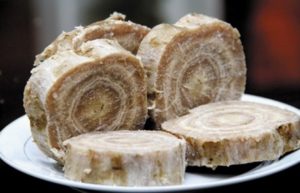 Củ sắn dây luộc