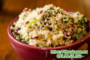 Sup quinoa (diêm mạch)